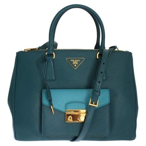 prada blue leather bag|prada bag black price.